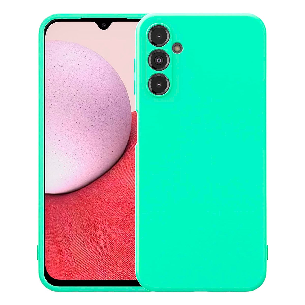 JOIGO CARCASA JOIGO SAMSUNG A34 GOMA TURQUESA