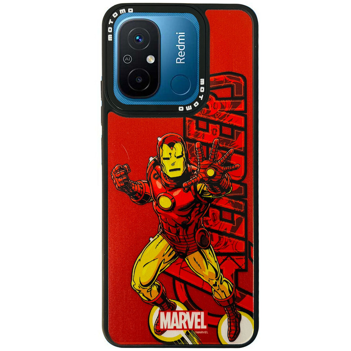 GENÉRICO CARCASA JOIGO XIAOMI REDMI NOTE 12 MARVEL IRON-MAN