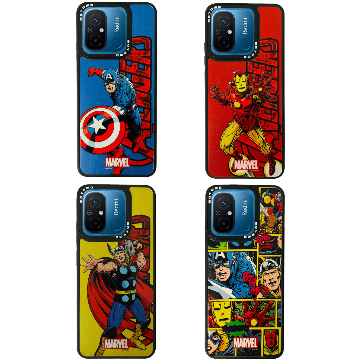 CARCASA JOIGO XIAOMI REDMI NOTE 12 MARVEL IRON-MAN - 2