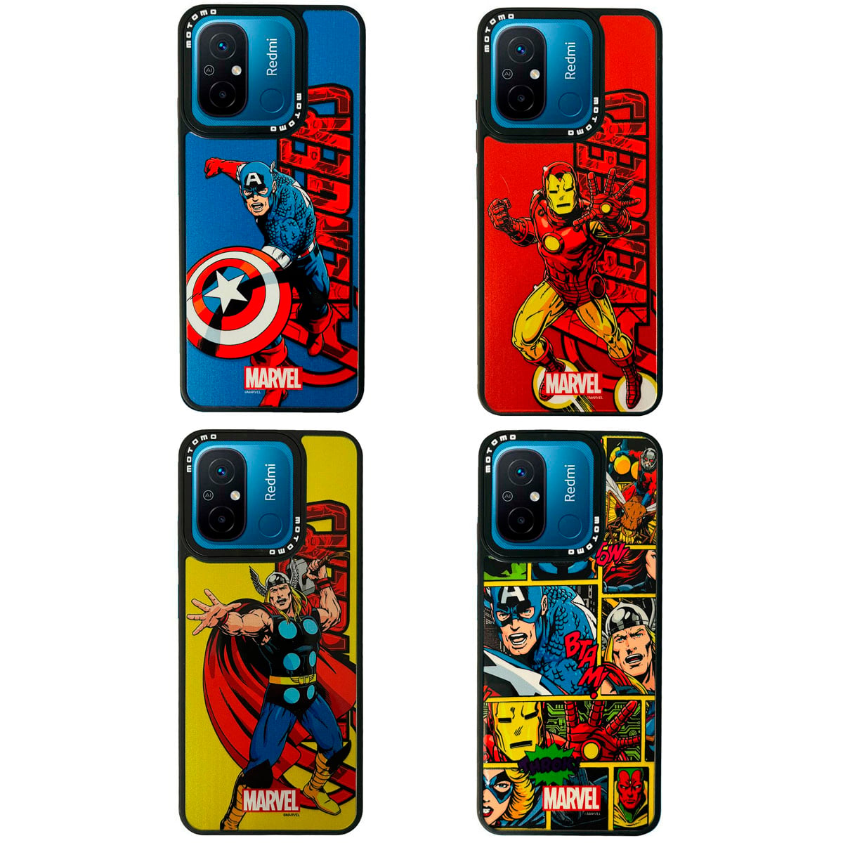 CARCASA JOIGO XIAOMI REDMI NOTE 12 MARVEL LOS VENGADORES - 2