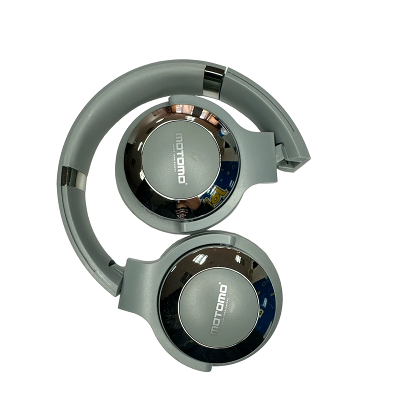 AUDÍFONOS JOIGO MANOS LIBRES CROMO BLUETOOTH GRIS - 1