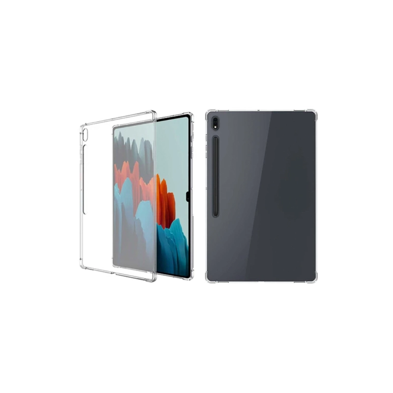 CARCASA JOIGO TRANSPARENTE PARA SAMSUNG GALAXY S7 FE LAMINA VIDRIO - 2