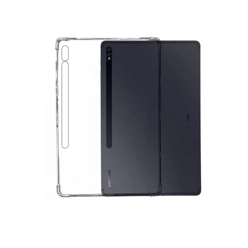 CARCASA JOIGO TRANSPARENTE PARA SAMSUNG GALAXY S7 FE LAMINA VIDRIO - 6