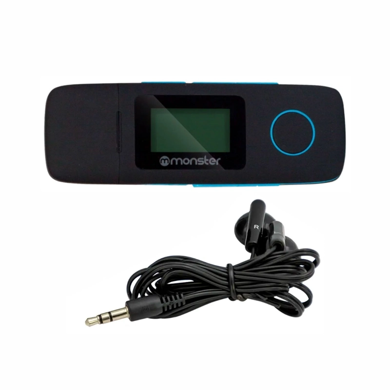 REPRODUCTOR MP3 16GB EXPANDIBLE / RADIO/ GRABADORA LCD AZUL - 2