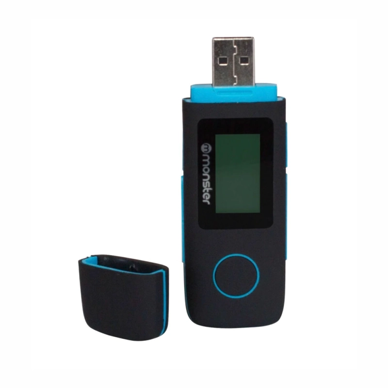 REPRODUCTOR MP3 16GB EXPANDIBLE / RADIO/ GRABADORA LCD AZUL - 3
