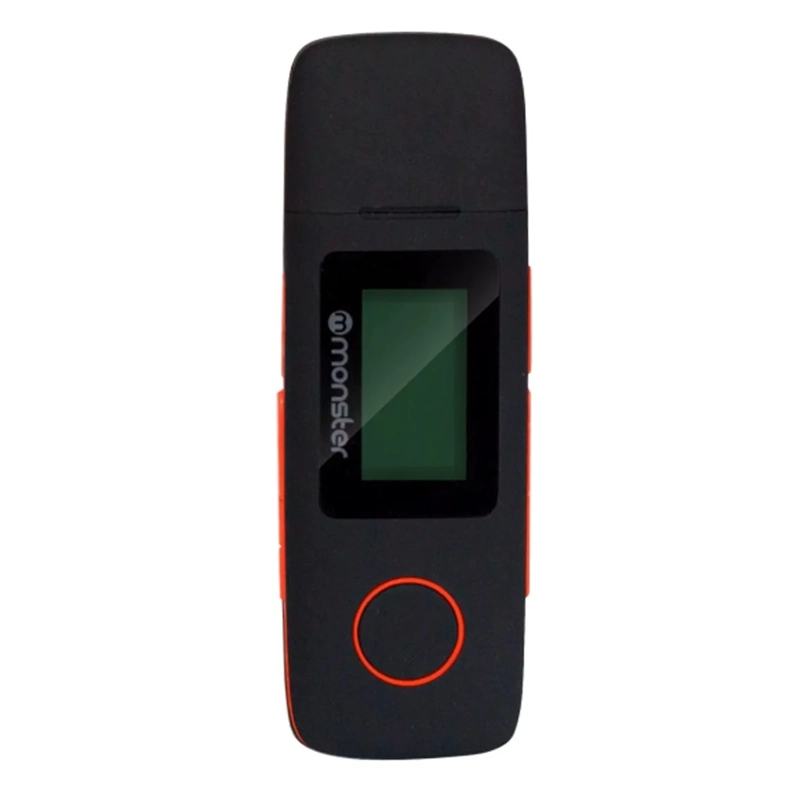REPRODUCTOR MP3 16GB EXPANDIBLE / RADIO/ GRABADORA LCD ROJO - 1