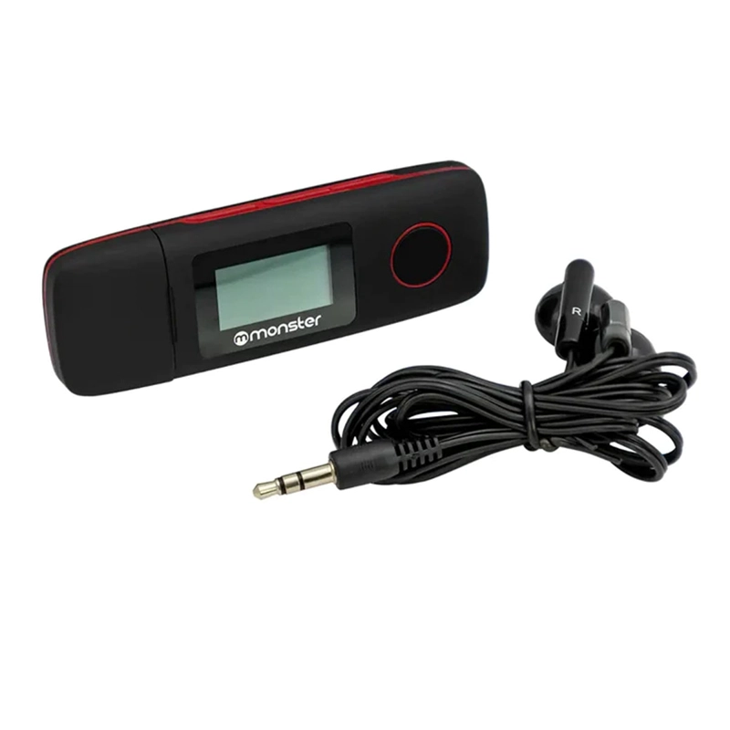 REPRODUCTOR MP3 16GB EXPANDIBLE / RADIO/ GRABADORA LCD ROJO - 2
