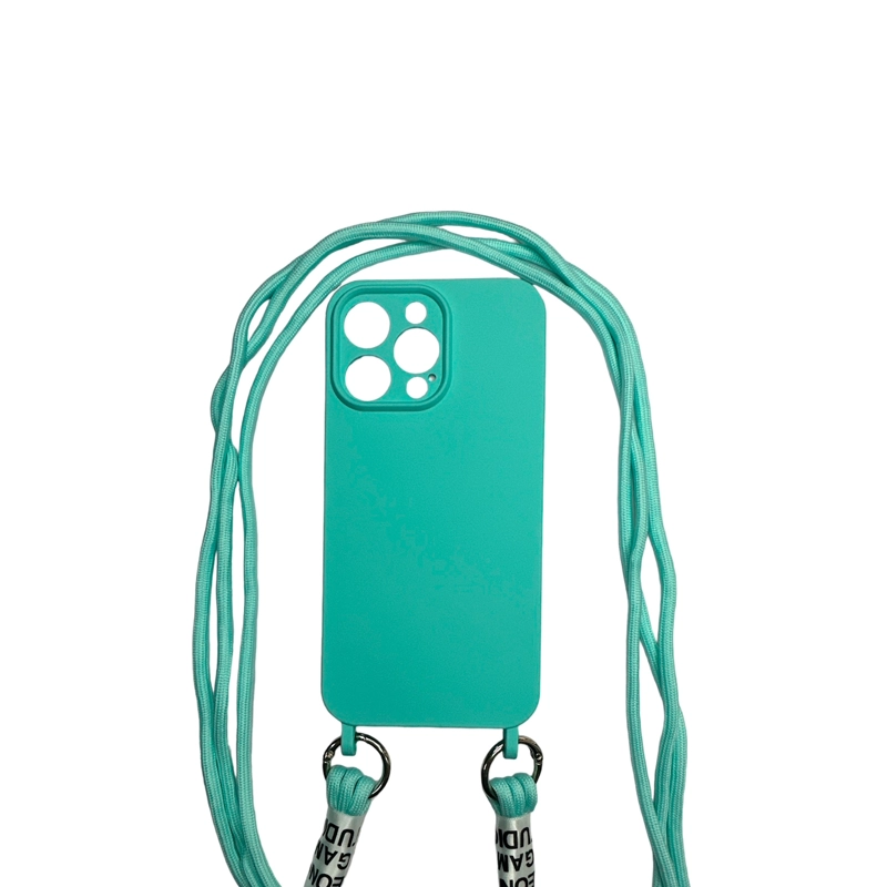 CARCASA JOIGO IPHONE 14 PRO MAX COLGANTES TURQUESA - 3