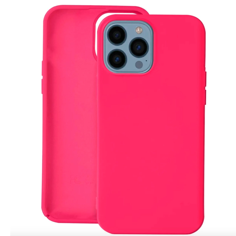 GENÉRICO CARCASA JOIGO IPHONE 15 GOMA FUCSIA