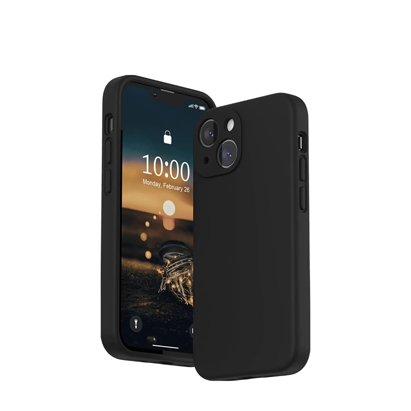 CARCASA JOIGO IPHONE 15 PLUS GOMA NEGRO - 2