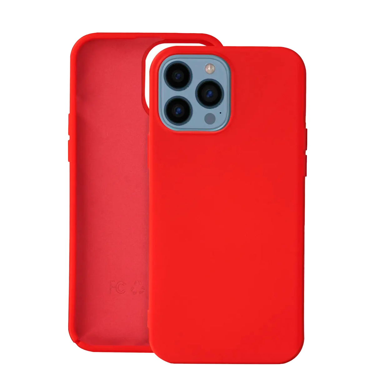 CARCASA JOIGO IPHONE 15 PLUS GOMA ROJO - 1