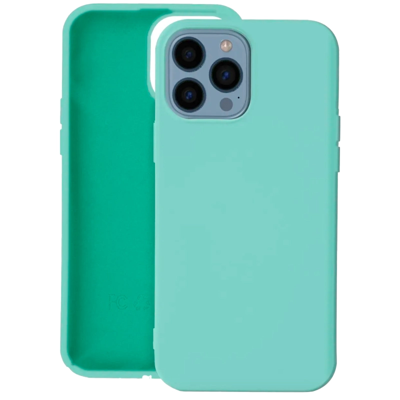 CARCASA JOIGO IPHONE 15 PRO GOMA TURQUESA - 1
