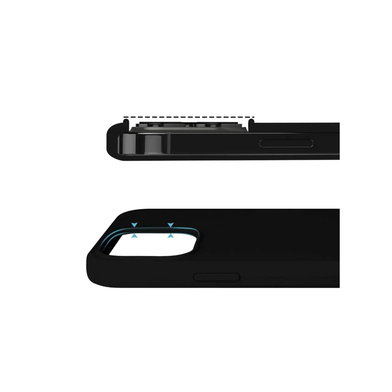 CARCASA JOIGO IPHONE 15 PRO GOMA TURQUESA - 4