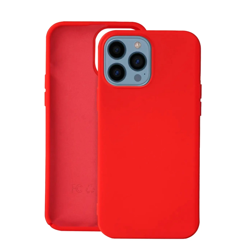 GENÉRICO CARCASA JOIGO IPHONE 15 PRO GOMA ROJO