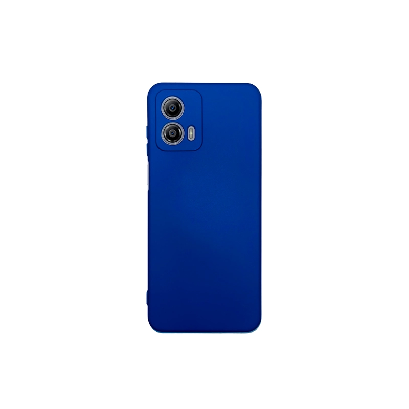 CARCASA JOIGO FUNDA MOTOROLA G53 GOMA AZUL - 1