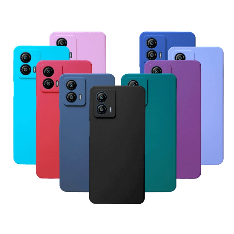 CARCASA JOIGO FUNDA MOTOROLA G53 GOMA LILA - 2