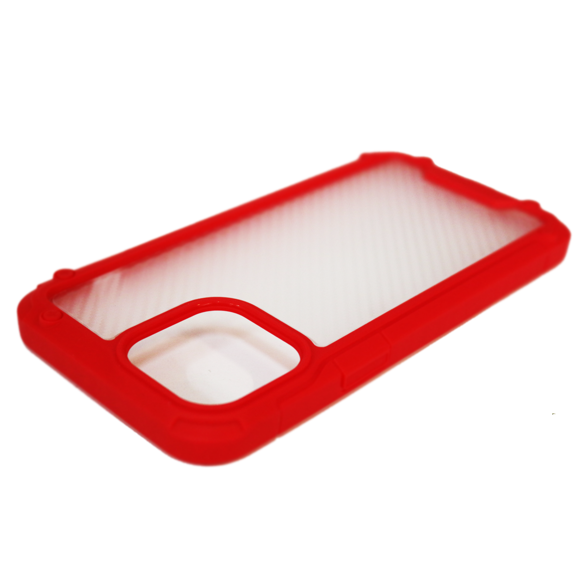 CARCASA ANTIGOLPES JOIGO IPHONE 13 PRO MAX ROJO - 3