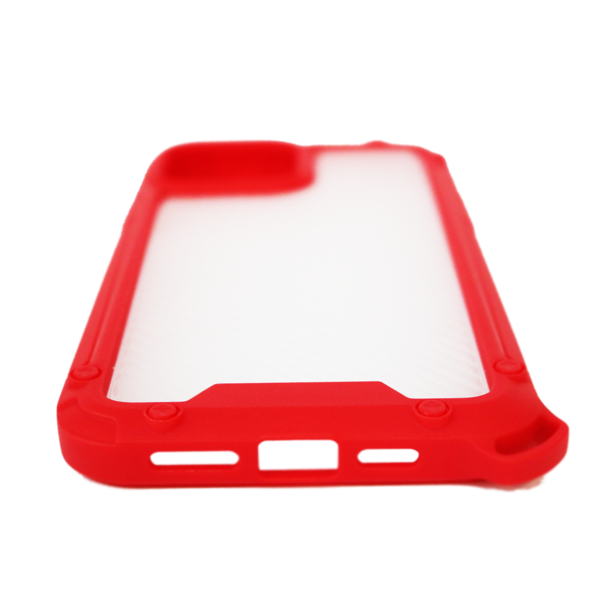CARCASA ANTIGOLPES JOIGO IPHONE 13 PRO MAX ROJO - 4