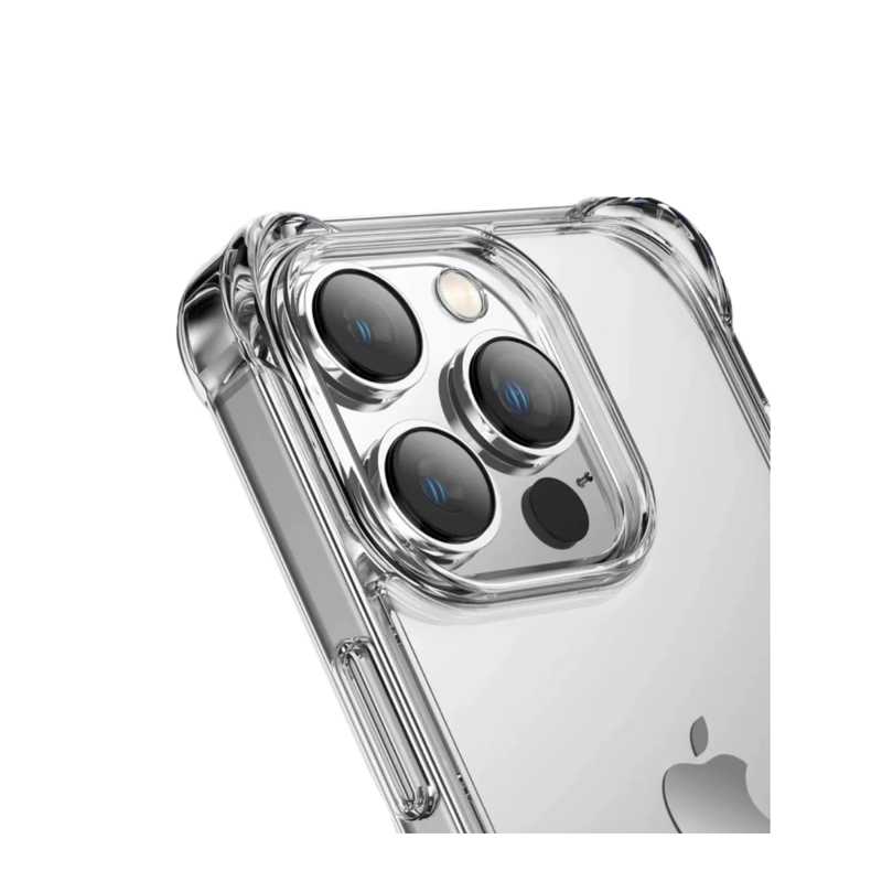 CARCASA TRANSPARENTE LAMINA DE VIDRIO PARA IPHONE 15 PRO MAX - 2