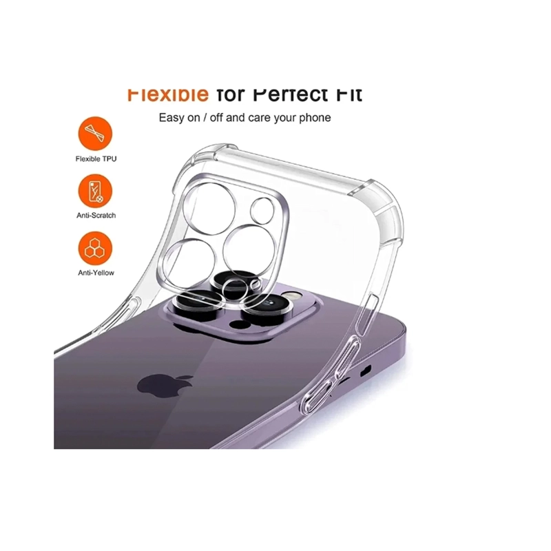 CARCASA ANTIGOLPES JOIGO TRANSPARENTE IPHONE 15 PRO - 2