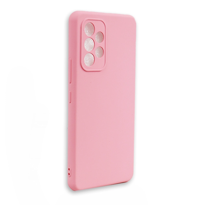 CARCASA JOIGO SAMSUNG A53 5G + LÁMINA VIDRIO ROSA - 3