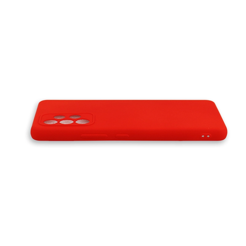 CARCASA PARA SAMSUNG A53 5G + LAMINA DE VIDRIO ROJO - 4
