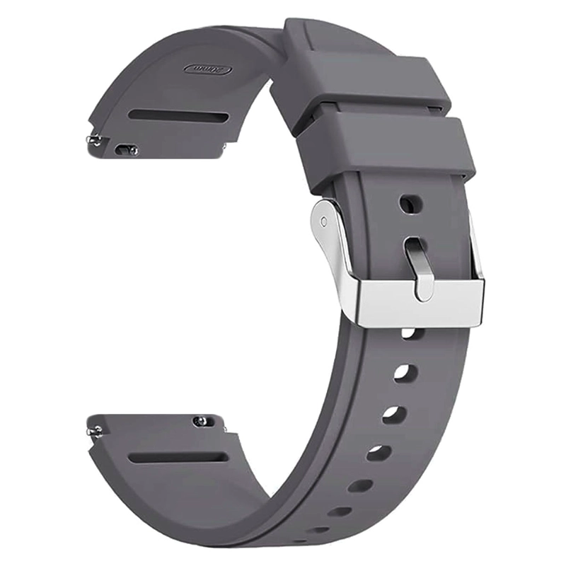 CORREA JOIGO CON HEBILLA COMPATIBLE CON SAMSUNG GALAXY WATCH 22MM PLOMO - 1