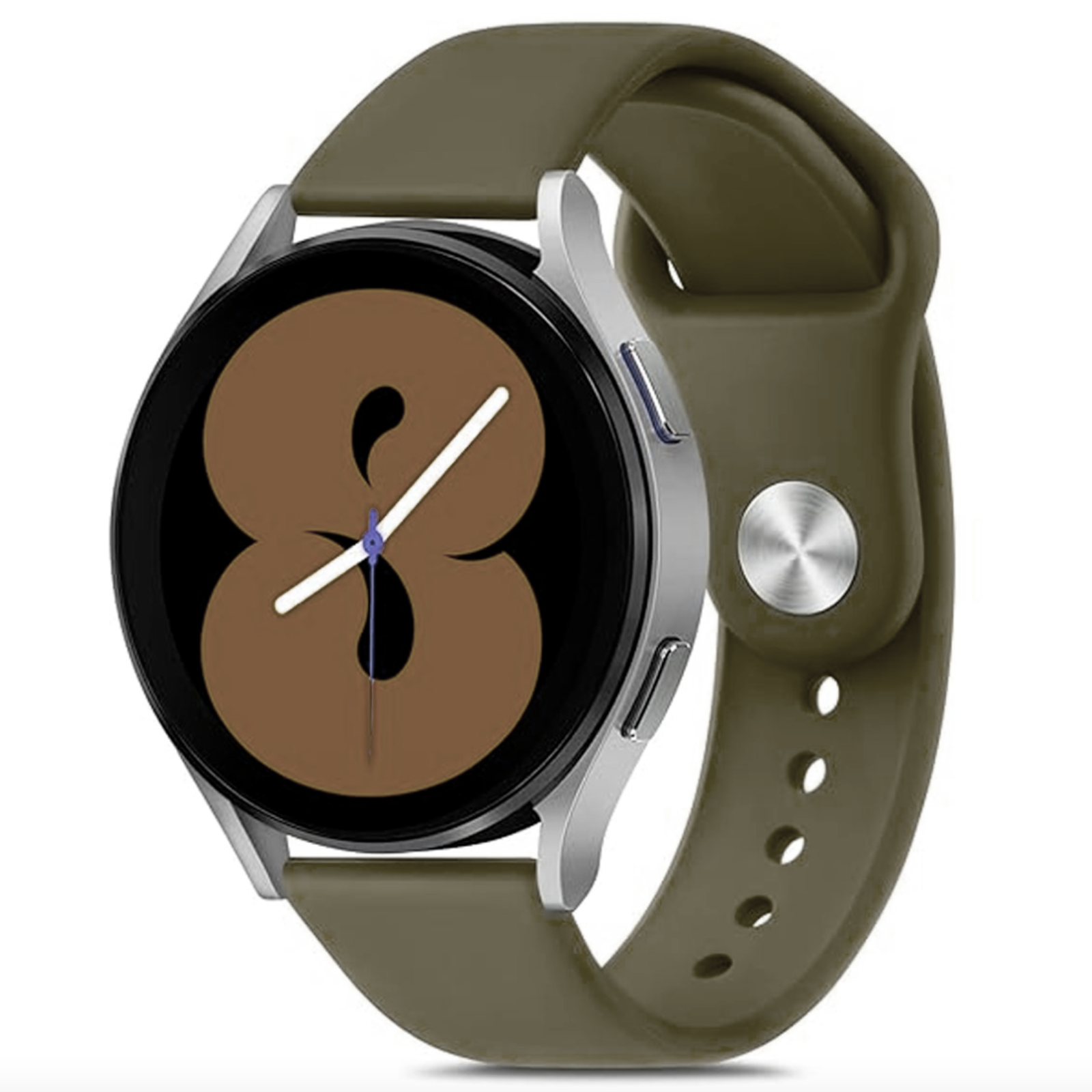 CORREA JOIGO DE GOMA COMPATIBLE CON SAMSUNG GALAXY WATCH 20MM VERDE - 1