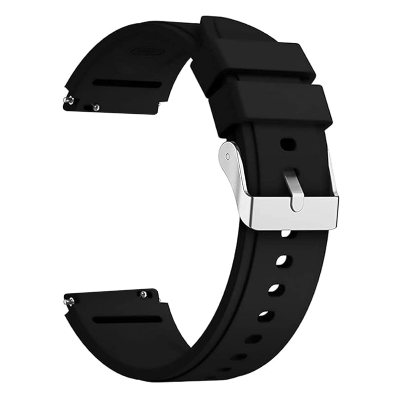 CORREA JOIGO CON HEBILLA COMPATIBLE CON SAMSUNG GALAXY WATCH 22MM NEGRO - 1