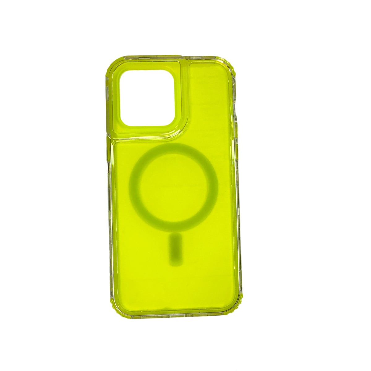GENÉRICO CARCASA ANTIGOLPES JOIGO 360 IPHONE 14 13 VERDE FLUOR
