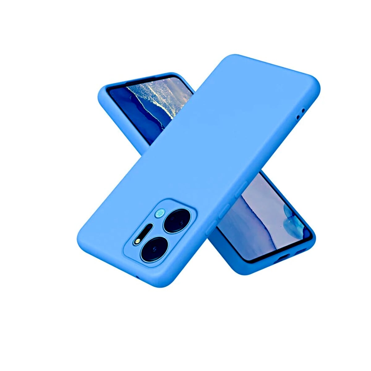 GENÉRICO CARCASA JOIGO HONOR X7A GOMA AZUL