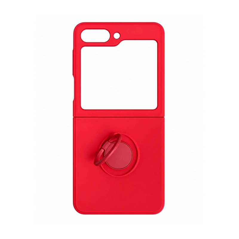 CARCASA JOIGO SAMSUNG Z FLIP 5 GOMA ROJO - 1