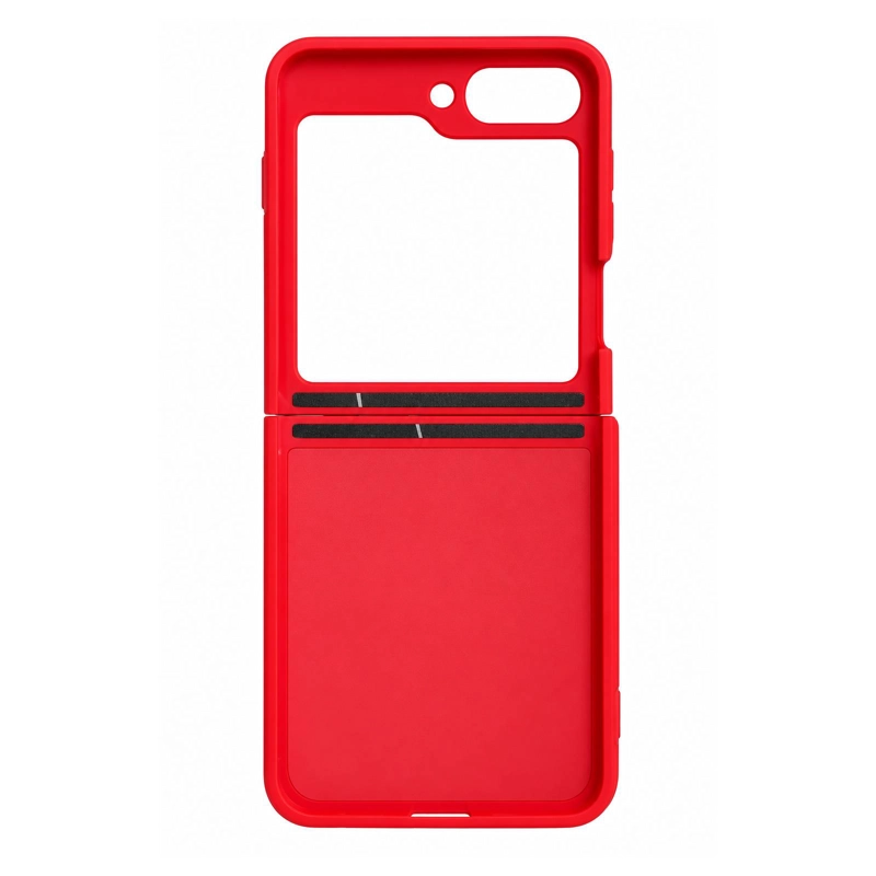 CARCASA JOIGO SAMSUNG Z FLIP 5 GOMA ROJO - 2