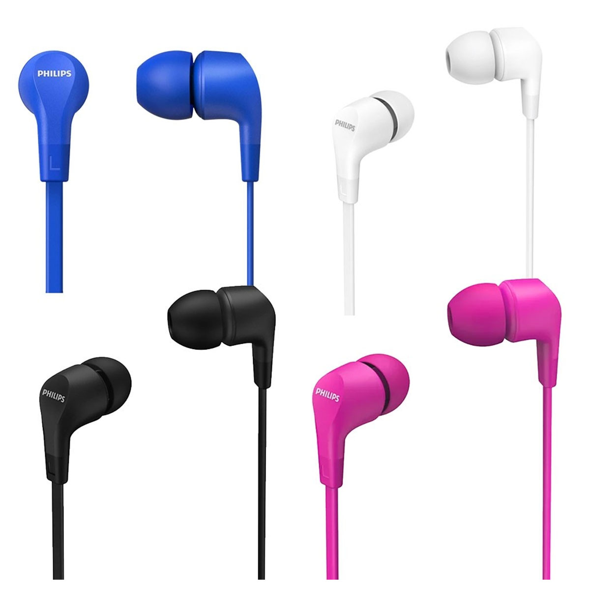 AUDÍFONOS PHILIPS MANOS LIBRES TAE1105 BLANCO - 4