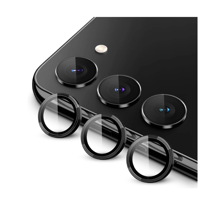 GENÉRICO PROTECTOR DE LENTE DE CAMARA PARA SAMSUNG S23 / S23 PLUS NEGRO