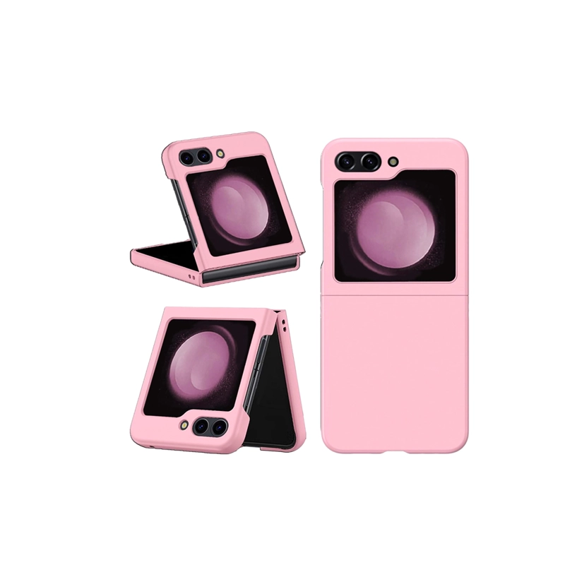 CARCASA JOIGO SAMSUNG Z FLIP 5 GOMA ROSADO - 3