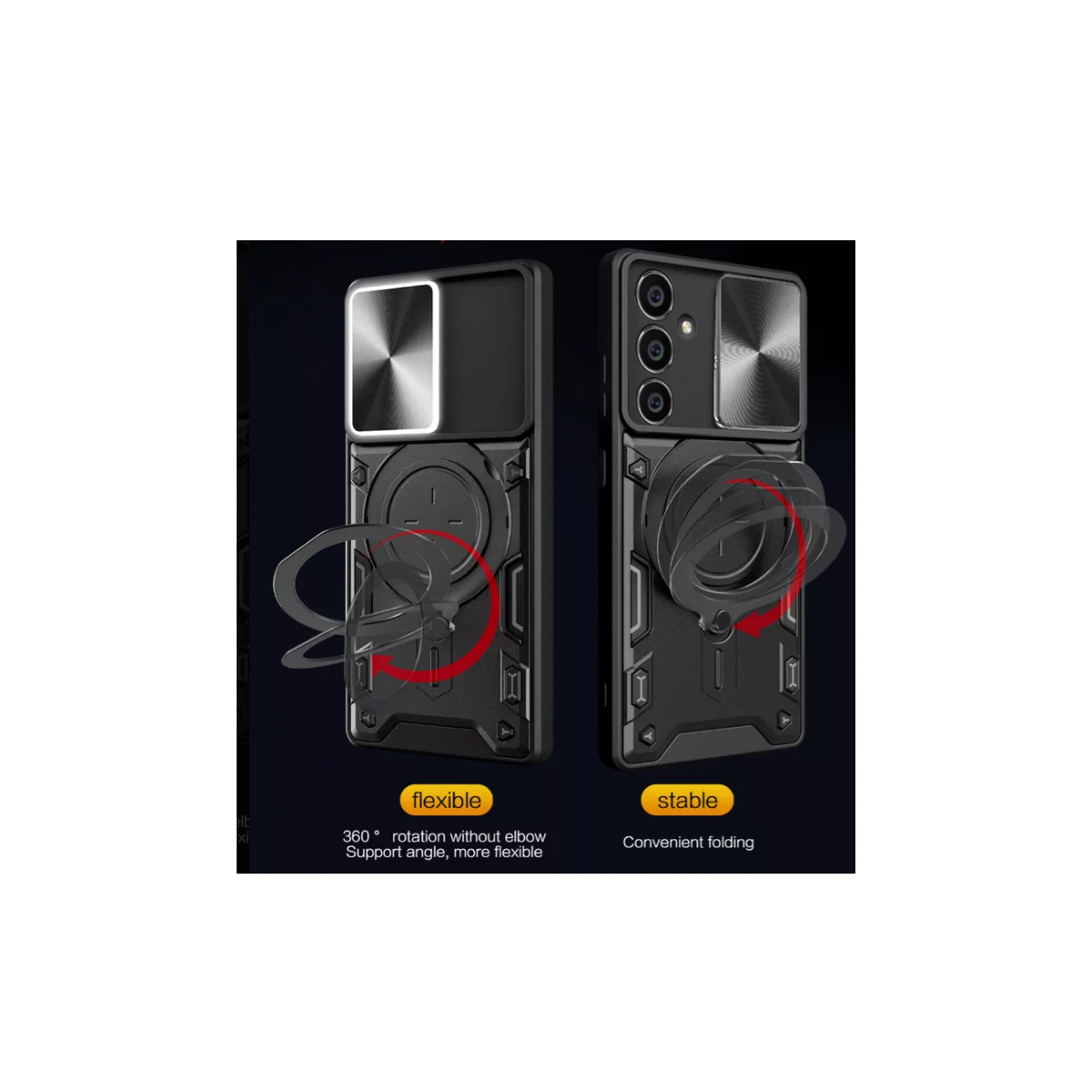 CARCASA TIPO ARMOR PARA SAMSUNG S23 FE AZUL - 3