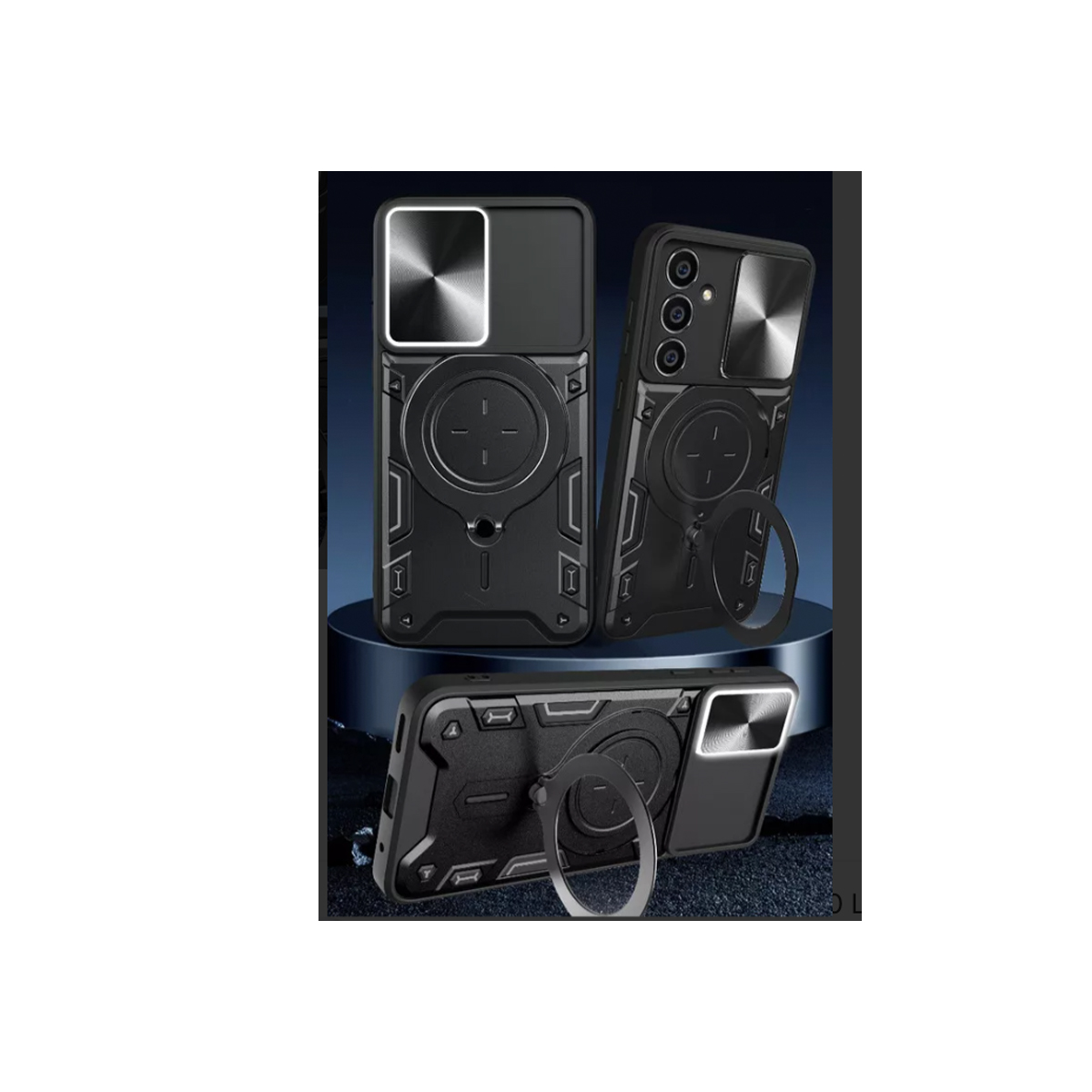 CARCASA TIPO ARMOR PARA SAMSUNG S23 FE AZUL - 4