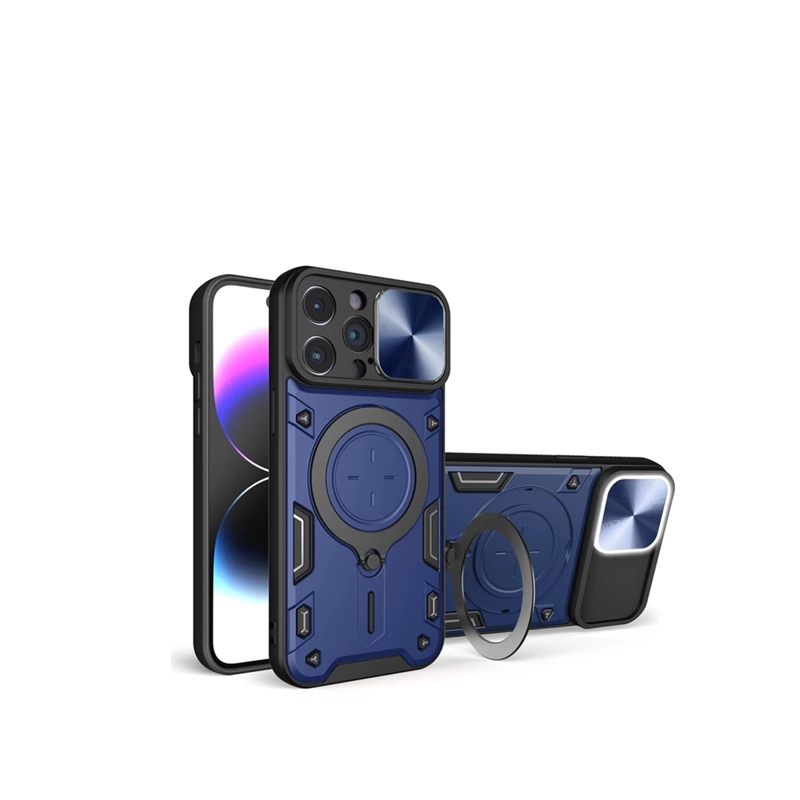 JOIGO CARCASA PROTECCION PARA IPHONE 15 PRO AZUL