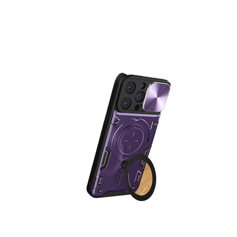 CARCASA PROTECCION COMPATIBLE CON IPHONE 15 PRO AZUL - 4