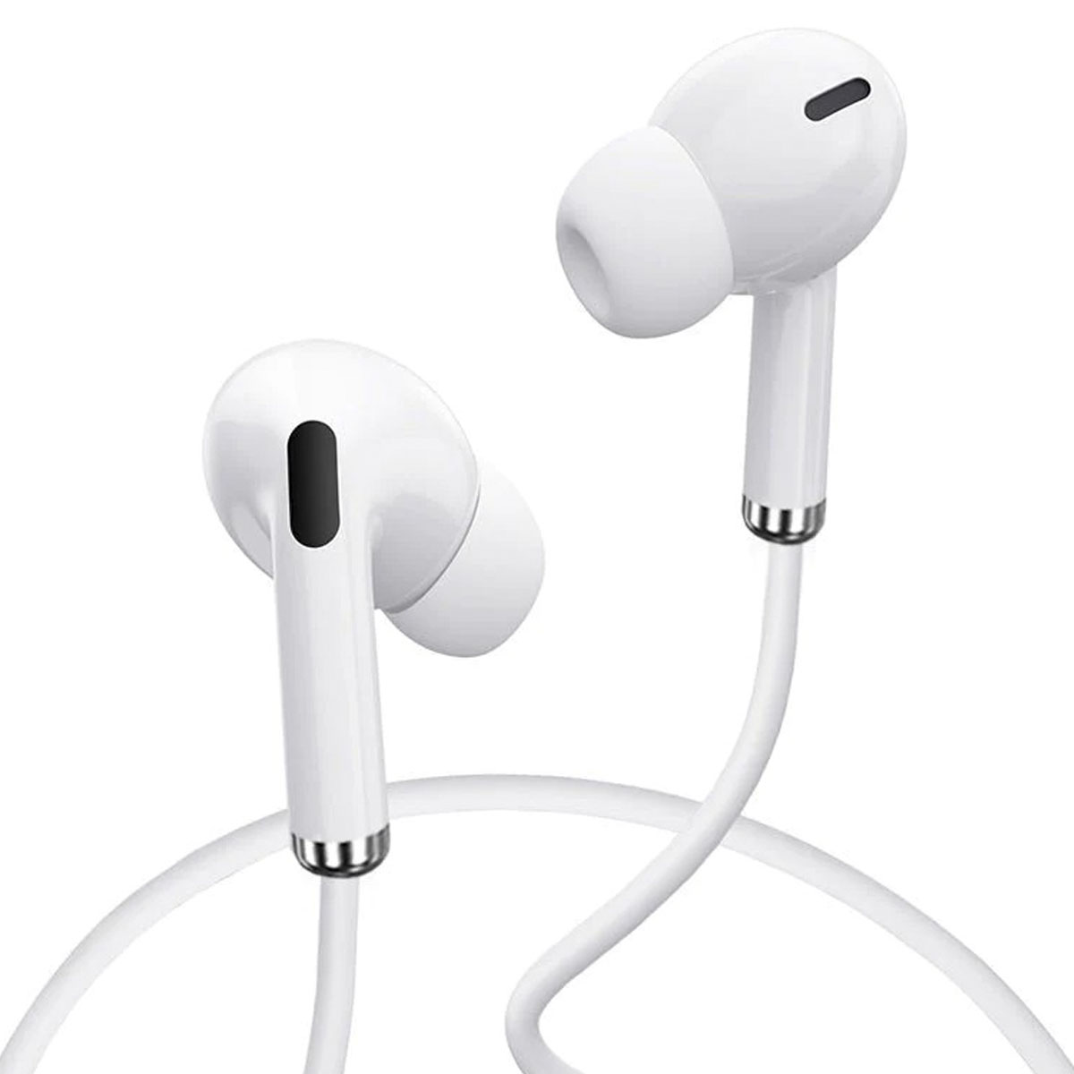 AUDÍFONOS YESIDO ENTRADA IPHONE BLANCO CABLE - 3