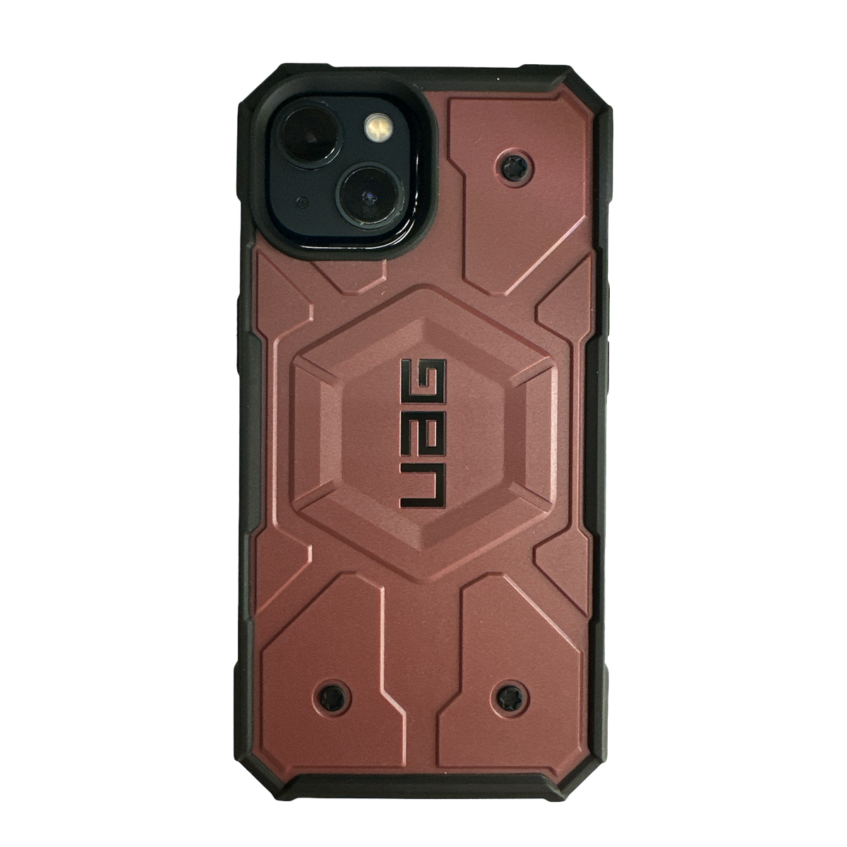 GENÉRICO CARCASA JOIGO UAG ANTIGOLPES IPHONE 15 ROJO