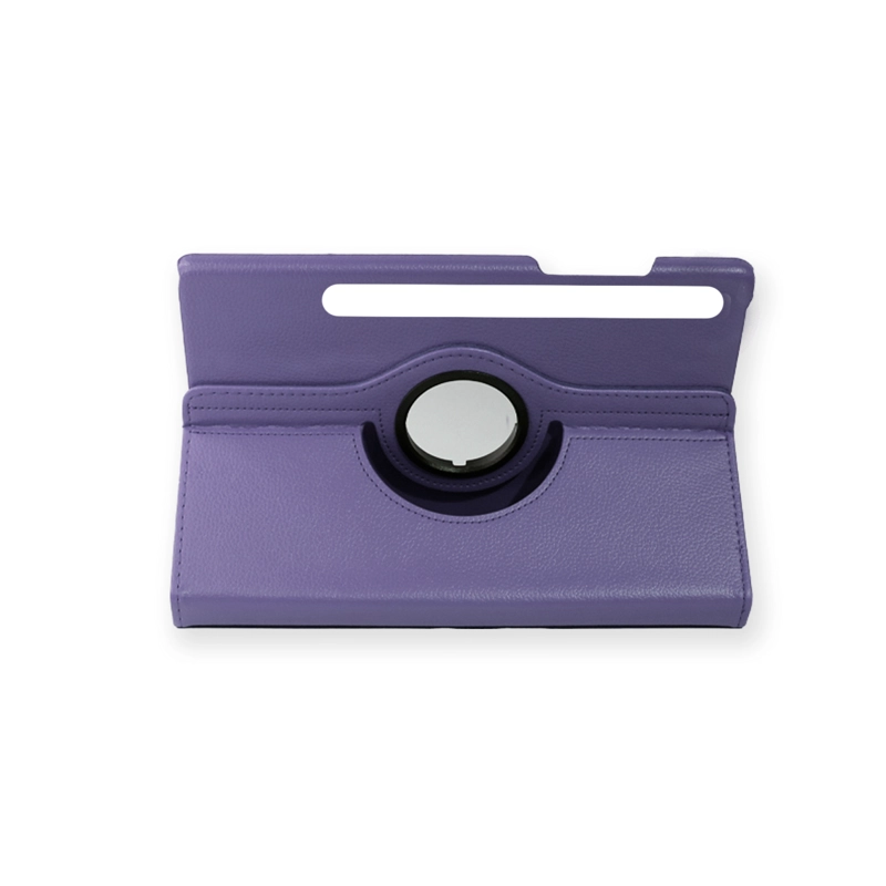 FUNDA JOIGO + LAMINA PARA TABLET SAMSUNG S7 + PLUS / S7 FE MORADO - 3