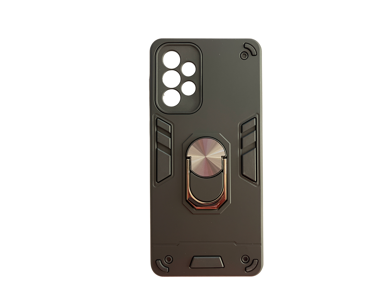 JOIGO CARCASA PARA SAMSUNG A73 4G 5G ANTI-GOLPES ANILLO NEGRO