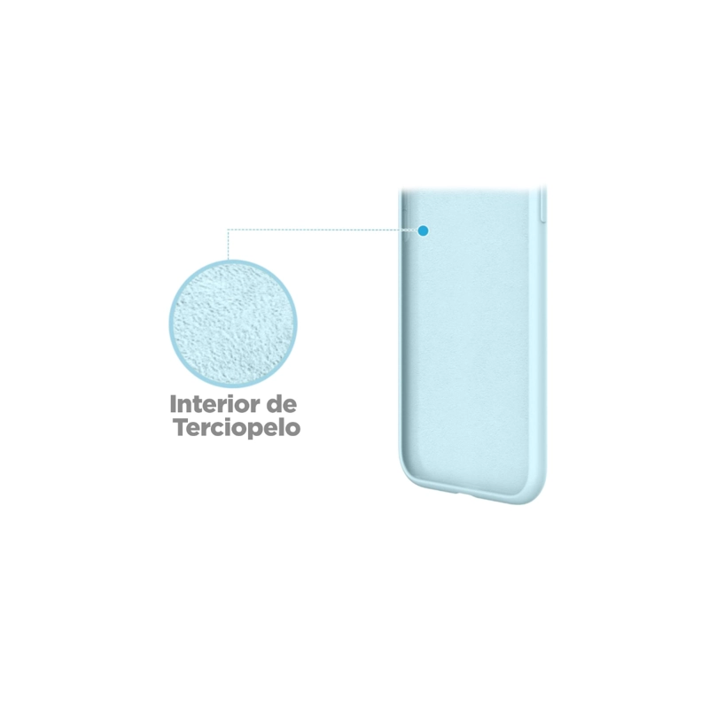 CARCASA JOIGO XIAOMI NOTE 12S GOMA AZUL - 2