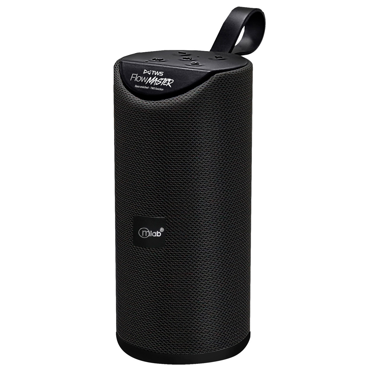 PARLANTE BLUETOOTH MICROLAB PORTATIL FLOW MASTER TWS NEGRO - 3