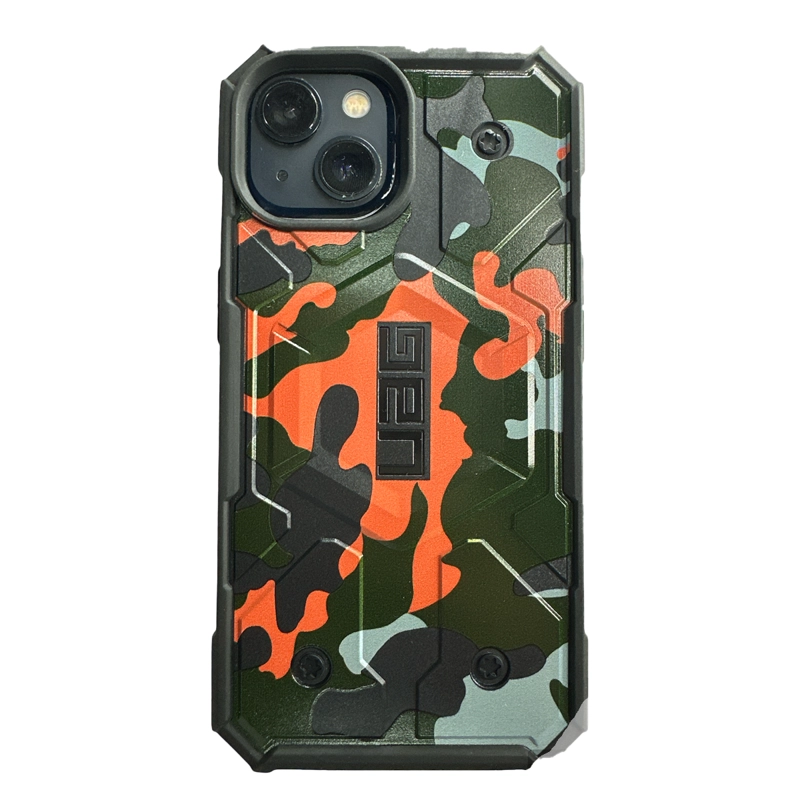 CARCASA JOIGO UAG IPHONE 14 PRO CAMUFLAJE NARANJA - 1