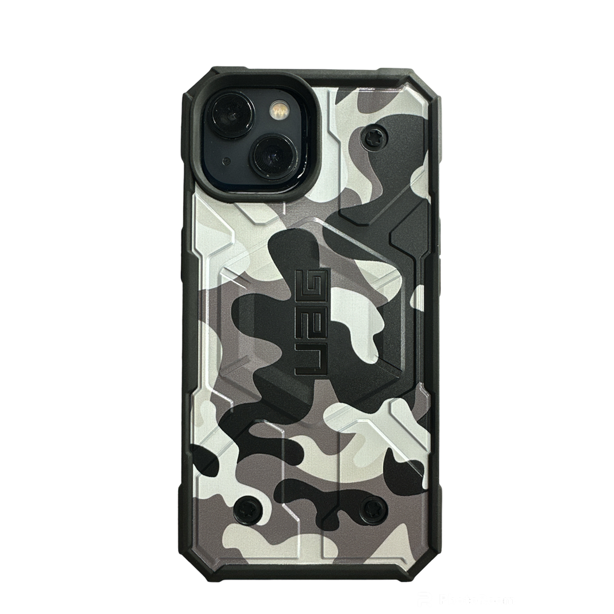 JOIGO CARCASA UAG PARA IPHONE 14 PRO CAMUFLAJE BLANCO