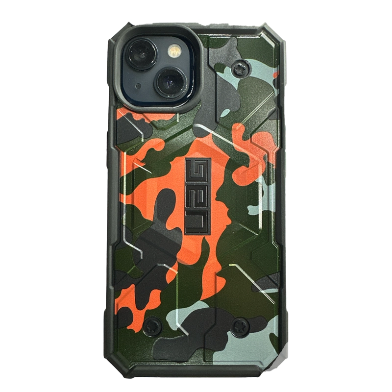 GENÉRICO CARCASA JOIGO UAG IPHONE 11 CAMUFLAJE NARANJA