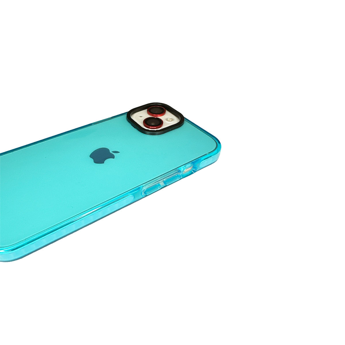 CARCASA PARA IPHONE 15 PRO FLUOR CELESTE - 2
